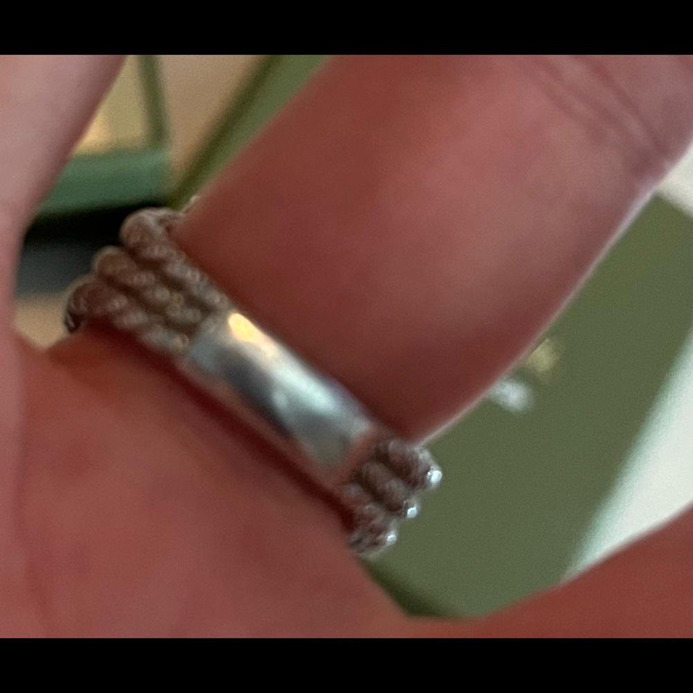 Judith Ripka Triple Heart Split Cable Ring. Comes… - image 3